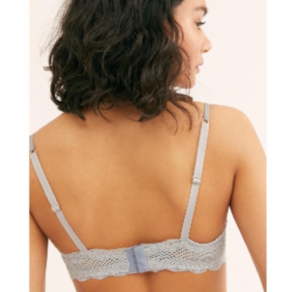 FREE PEOPLE STARLA UNDERWIRE BRA SKIES SIZE 32D - Picture 4 of 8